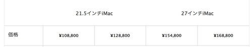 IMac  究極のオールインワンデスクトップコンピュータ iMacを購入する  Apple Store  Japan